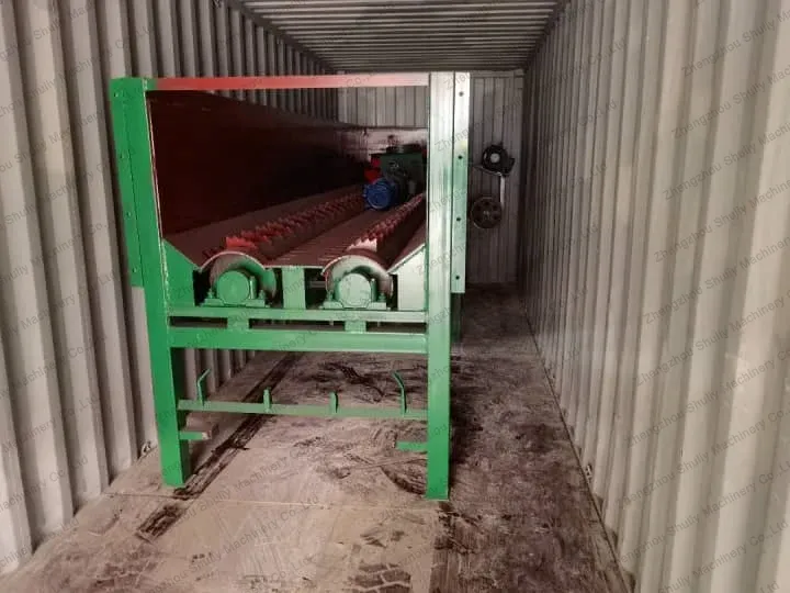 Wood log debarking machine for sale to destination