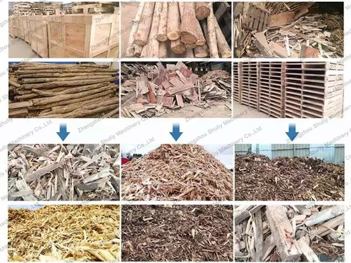 Applications of wood pallet shredder machine