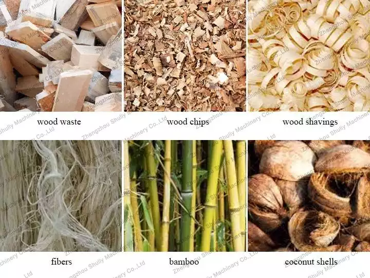 Raw materials for wood pallet making machine