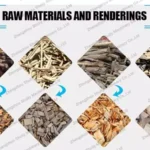 raw materials to be chipped