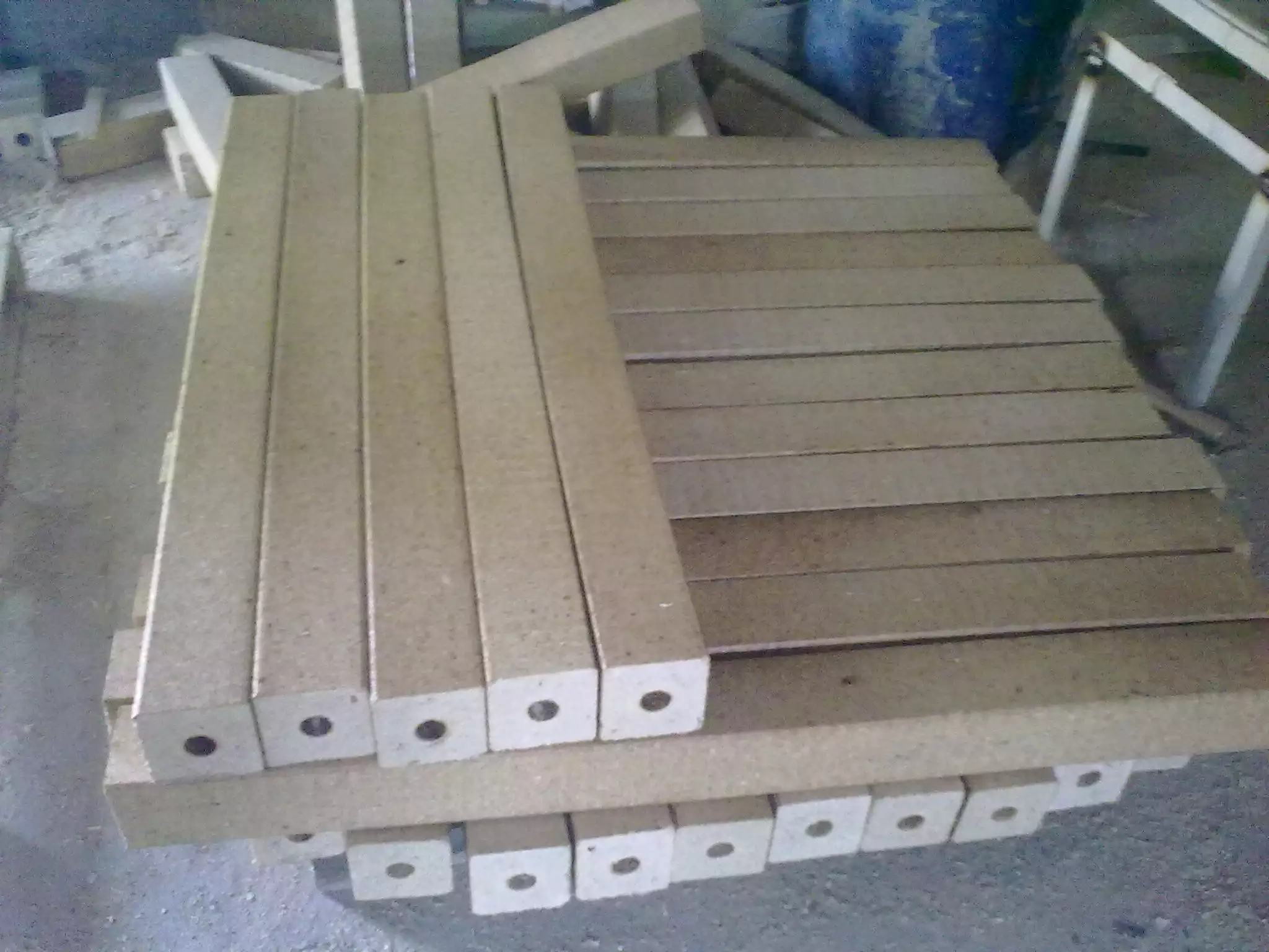 Specifications and sizes of wooden pallet blocks