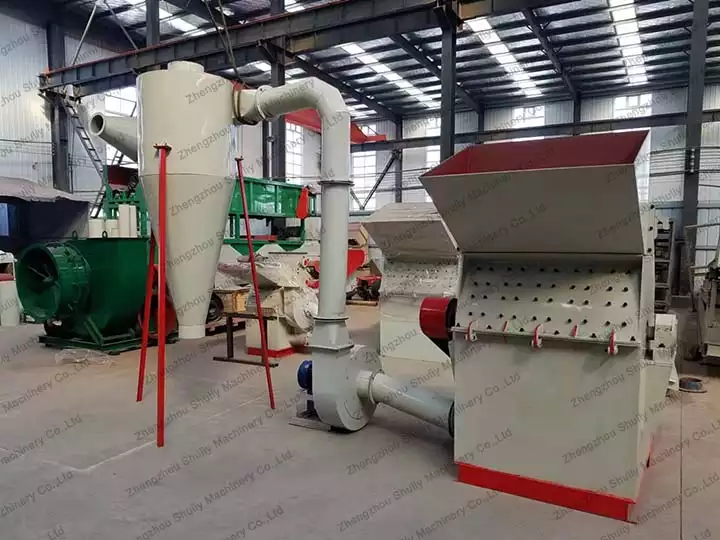 500-600kg/h wood hammer mill shipped to Malta